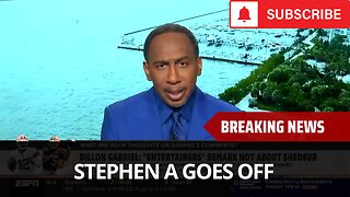 Stephen A Smith Goes Off Over Dillion Gabriel Comment
