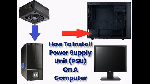 How To Install Power Supply Unit (PSU) On a Computer (2025)