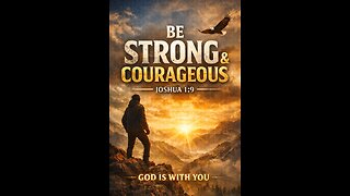 Be Strong and Courageous #god #faith #fear #hope #love #victory #anxiety #purpose #jesus #strength