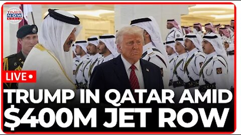 US President Donald Trump receives ceremonial welcome in Qatar | Amiri Diwan | Qatar’s Emir