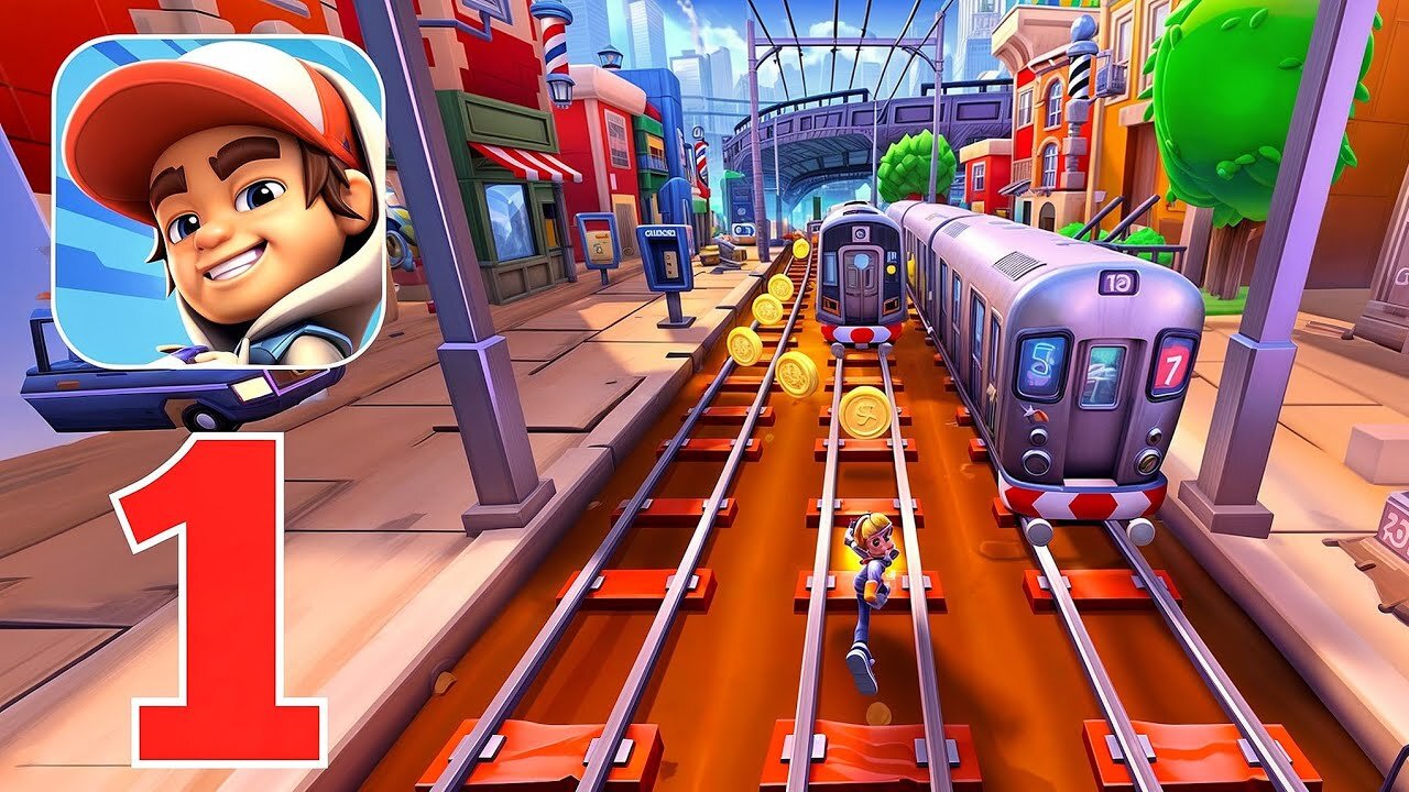 Subway Surfers City - Gameplay Walkthrough Part 1 - Tutorial (iOS, Android)