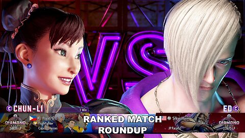 Kuya Kalbo SF6 Ranked Match Roundup. Chun Li 4 star Diamond Rank [Hori Fight Stick]