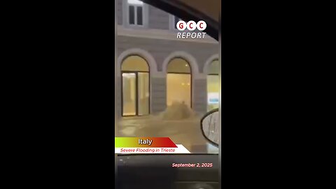 #Italy #Flood #Trieste #Climate #destruction #anomaly #weather #climatechange 🇮🇹