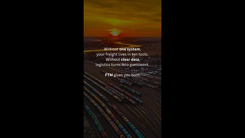 FTM gives you streamlined freight ops