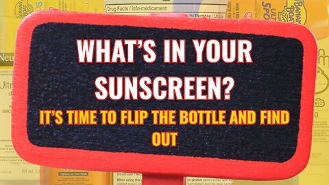The Sun Isn’t the Problem—Sunscreen Might Be