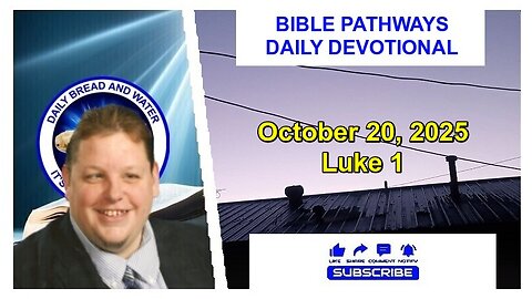 Bible Pathways Daily Devotional Oct 20, 2025