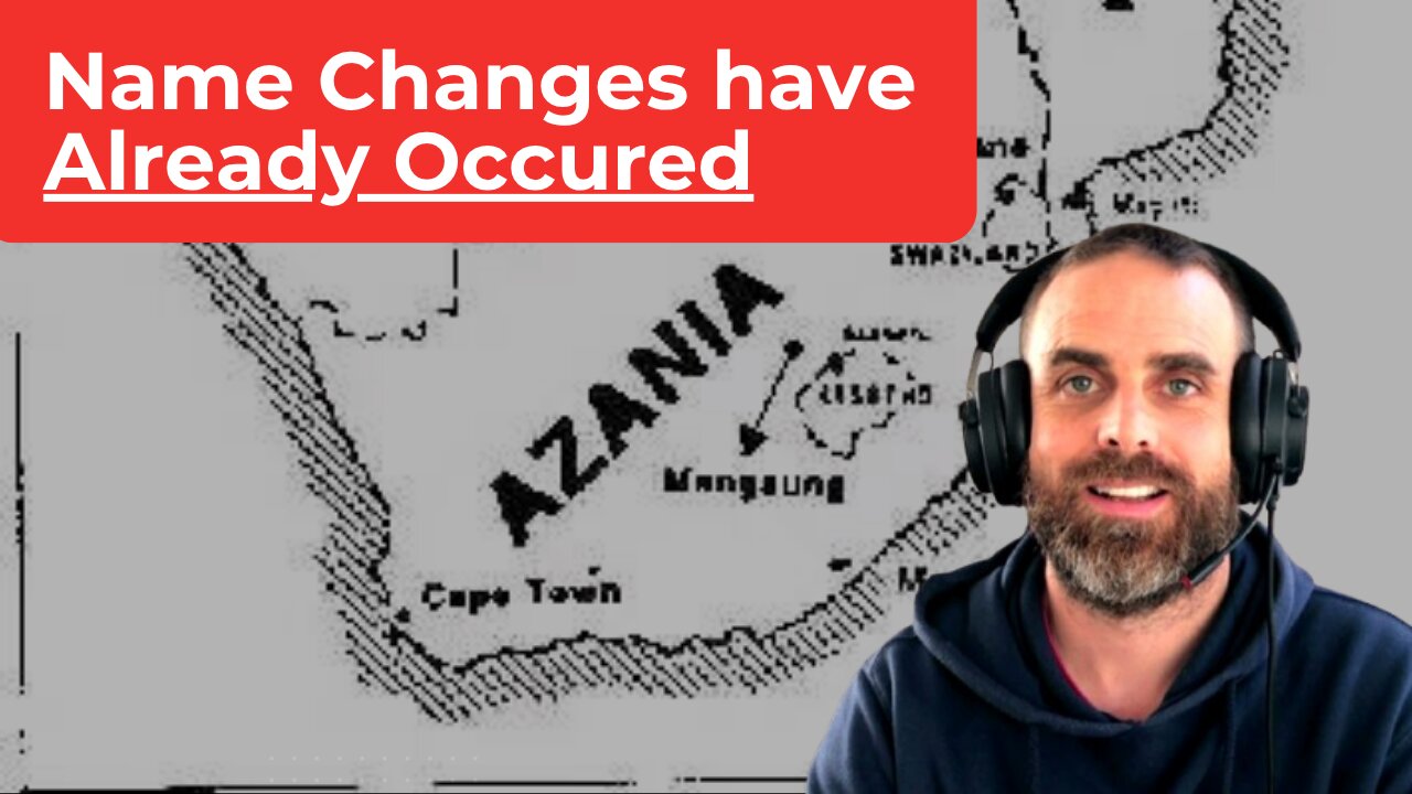The Proposed Name Change for South Africa is No Surprise