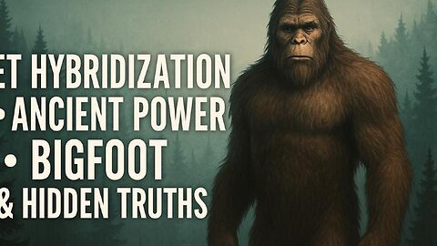 Hybridization & Hidden Histories: ET DNA, Ancient Pyramids, and the Mystery of Bigfoot