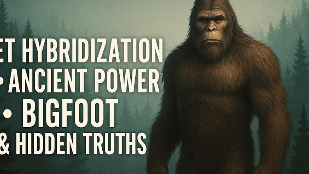 Hybridization & Hidden Histories: ET DNA, Ancient Pyramids, and the Mystery of Bigfoot