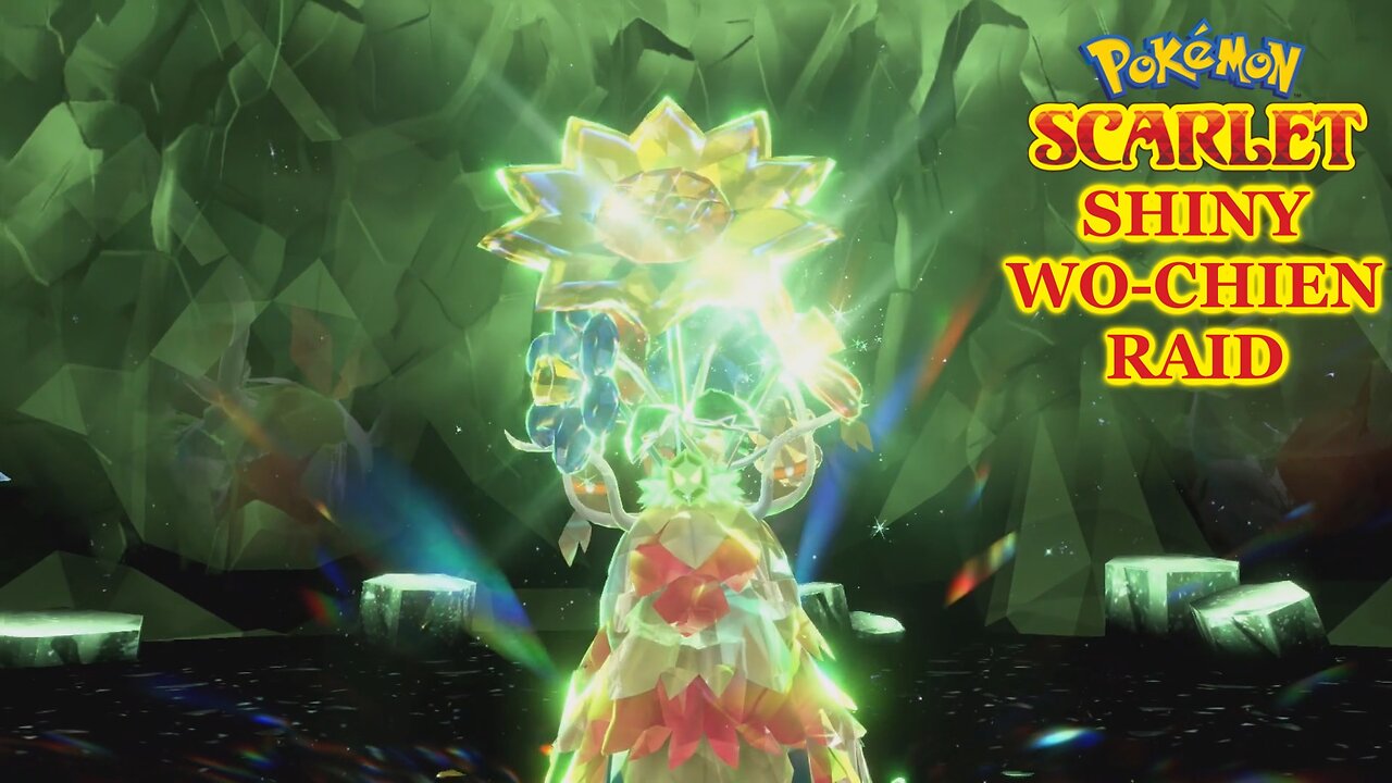 Pokémon Scarlet: Shiny Wo-Chien Raid ~ I Bonked the Snail!