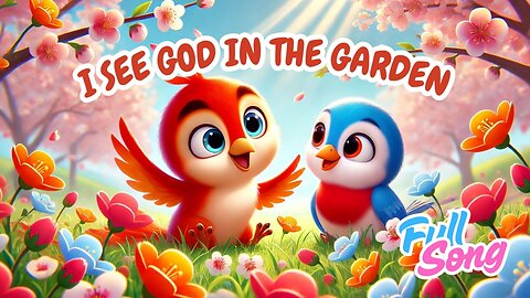I See God in the Garden 🌼 | Gospel Song About Finding God in Nature