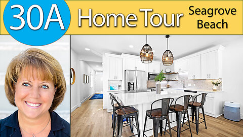 30a Home Tour The Palms at Seagrove - Beach Front Property