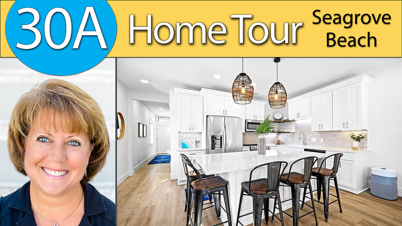 30a Home Tour The Palms at Seagrove - Beach Front Property