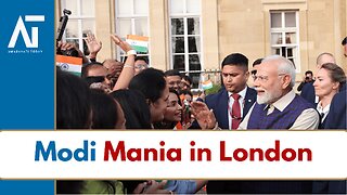 PM Modi's Grand Welcome in London: Indian Diaspora Shines | Amaravati Today