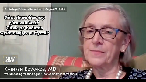 Przesłuchanie dr Katherine Edwards: Gdzie są badania wykluczające autyzm?