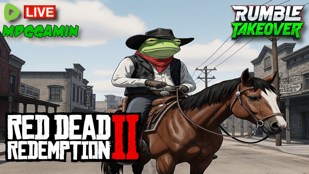 🔴LIVE - Red Dead Redemption 2 - Wake Up Pray Up & Obama Treason? - #RumbleTakeover