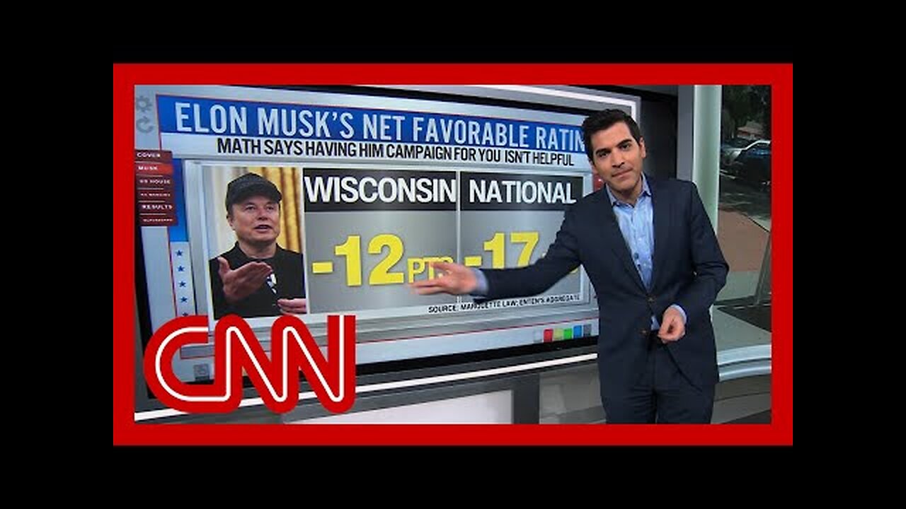 ‘Political poison’: Harry Enten breaks down Musk’s impact on key Wisconsin race