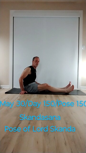 Skandasana / Pose of Lord Skanda