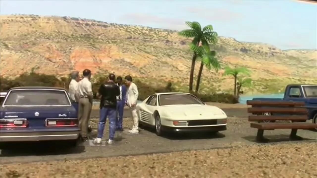 Miami Vice Diorama pt7
