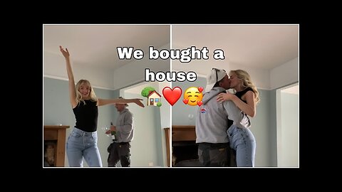 WE BOUGHT A HOUSE