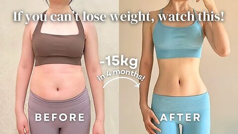 How to ACTUALLY Lose Weight For Good (Science-Backed!)