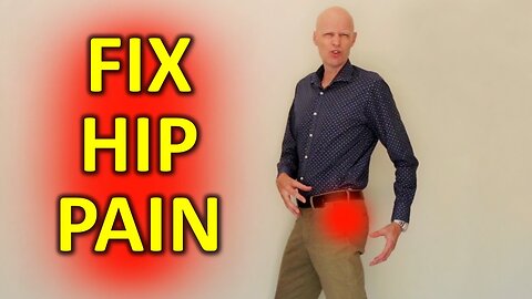 3 Exercises To FIX Hip Pain Forever