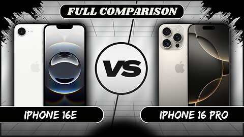 iPhone 16e Vs iPhone 16 Pro Full Comparison | Phone Sphere