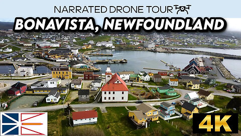 🌊 Bonavista, Newfoundland and Labrador 🏘️ 4K Drone