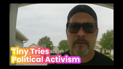 Tiny tries political action