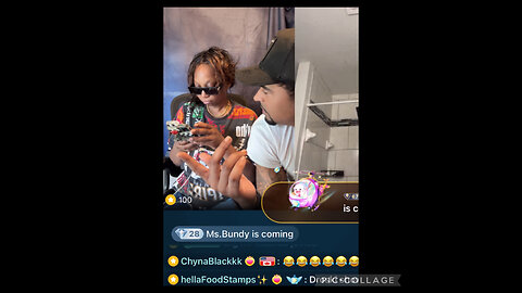 21 BAD BIH & DROSKI FIGHT! BIGO LIVE