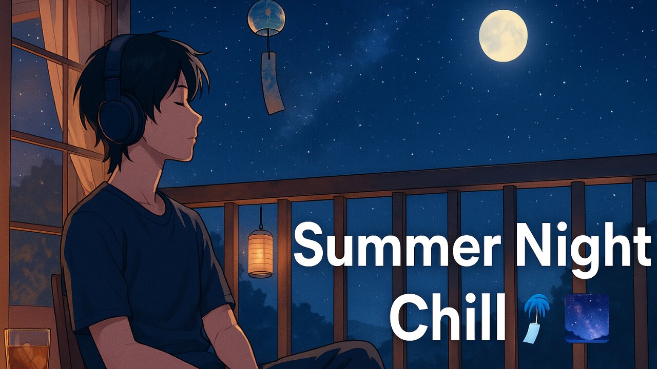 Lo-fi Summer Nights – Ambient Chill Under the Stars