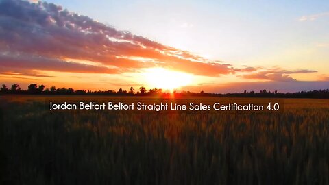 (courseslibrary.com)Jordan Belfort Belfort Straight Line Sales Certification 4.0 Course download