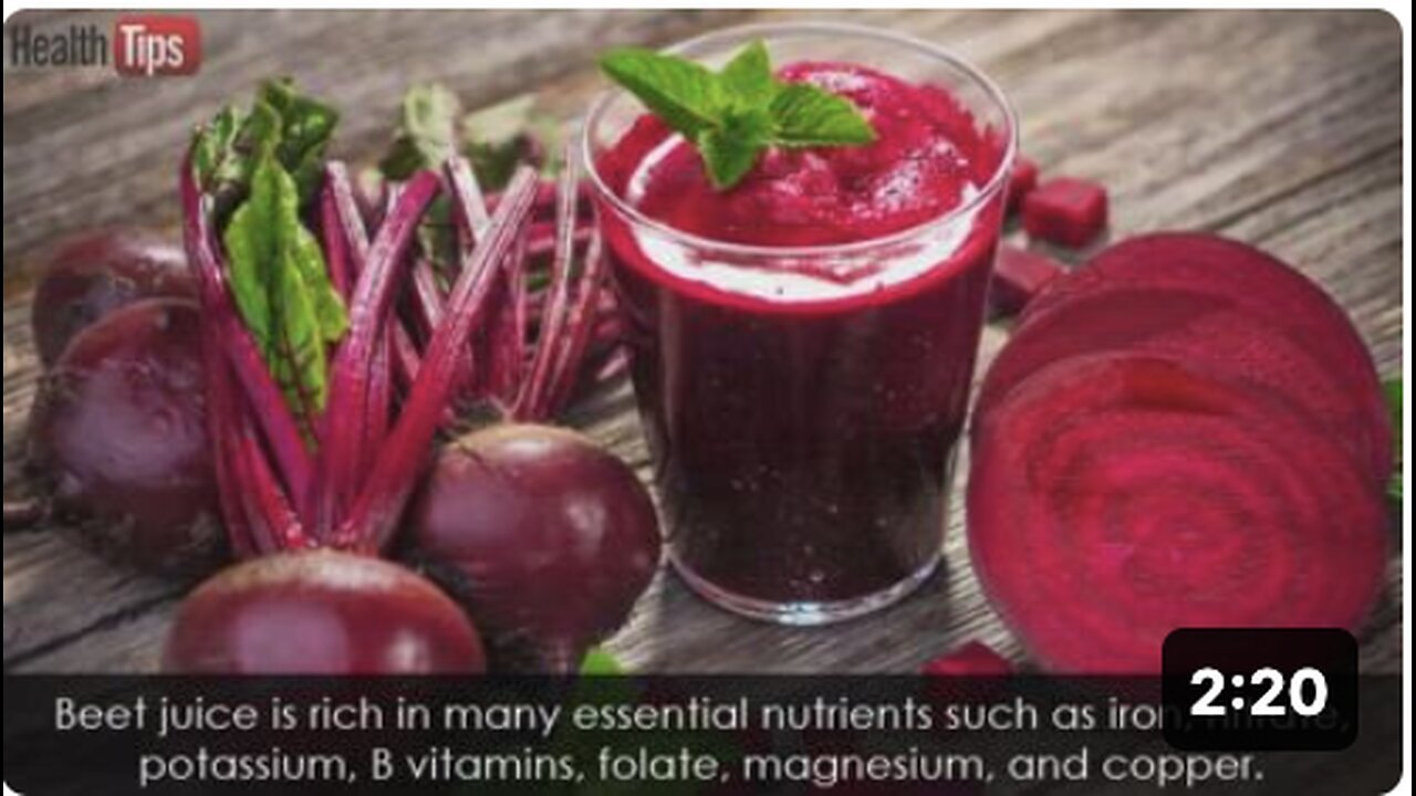 "Effects of Daily Consumption of Beetroot Juice"