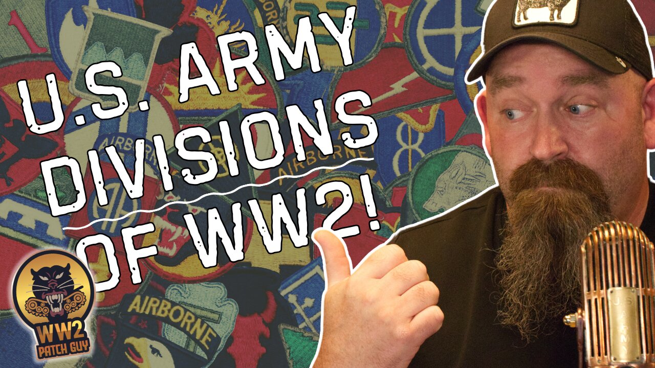 WW2 U.S. Army Division Patches