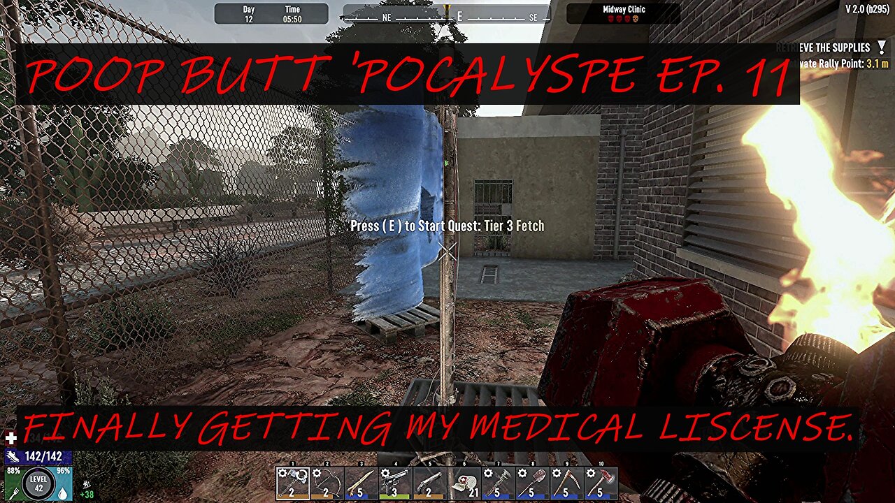 POOP BUTT 'POCALYPSE EP. 11 GETTING MY MEDICAL LISCENSE.