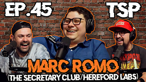 Thee Stool Podcast - Marc Romo (The Secretary Club/Hereford Labs) - More like Alex Lovable! - Ep. 45