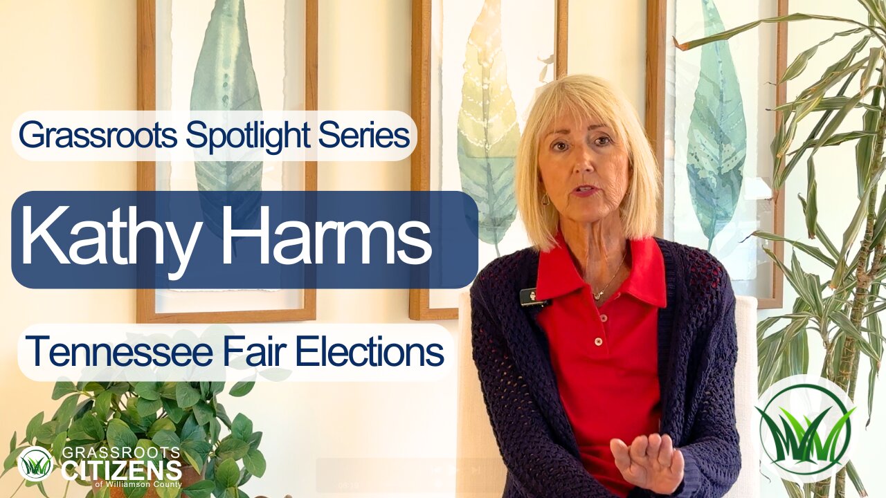 Interview with Kathy Harms, Tennessee Fair Elections