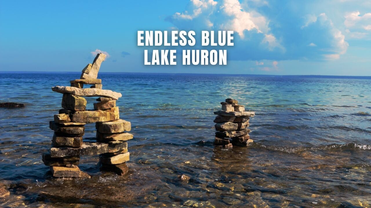 Endless Blue #lakehuron #travelsong #greatlakes #purenature #travelontario