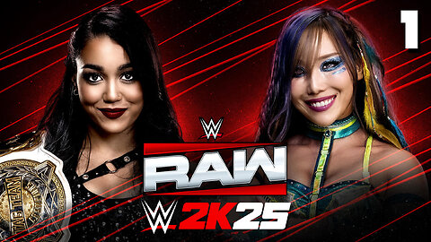 WWE 2K25 Raw July 7th 2025 - Match 1: Kabuki Warriors Reunite!