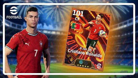 Big Time Cristiano Ronaldo eFootball Card Review, Build & Gameplay | eFootball | Player Review