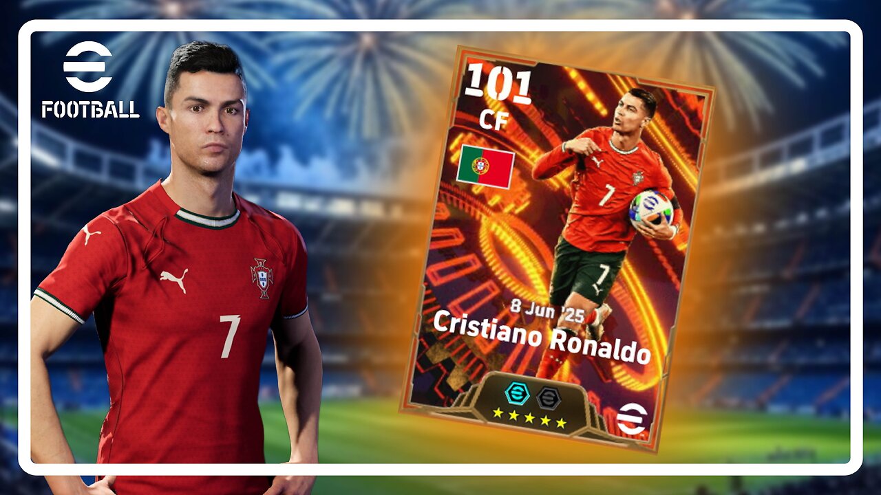 Big Time Cristiano Ronaldo eFootball Card Review, Build & Gameplay | eFootball | Player Review