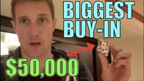 I CRUSH $50,000 SUPER HIGH ROLLER!! BIGGEST Buy-in Of My Life! Must See! Poker Vlog Ep 294