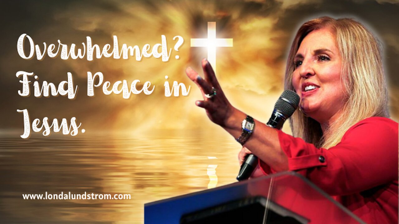 Overwhelmed? Find Peace in Jesus.