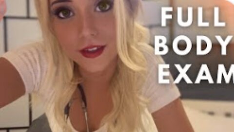ASMR] Full Body Examination In Bed (Personal Attention