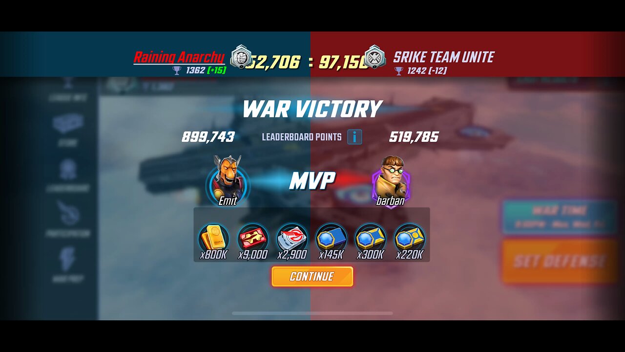 Raining Anarchy vs. Strike Team Unite