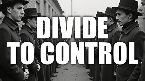 They Divide Us To CONTROL Us