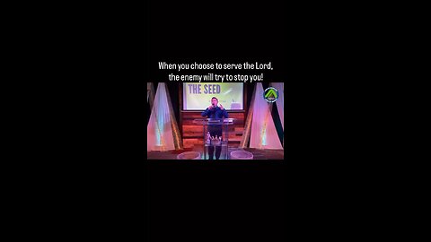 When you choose to serve the Lord, the enemy will try to stop you!