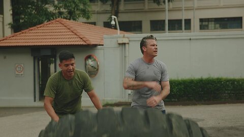 Pete Hegseth Trains With Service Members in Malaysia