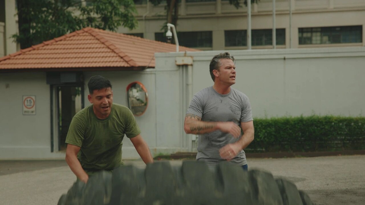 Pete Hegseth Trains With Service Members in Malaysia