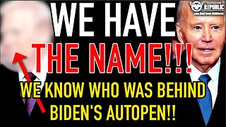 We Have The Name!!! We Know Who’s Behind The Autopen!!